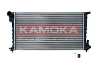 KAMOKA 7705013 - Diámetro de salida 1 [mm]: 41<br>Calidad: ALTERNATIVO<br>Diámetro de entrada 1 [mm]: 40<br>Tipo radiador: Aletas refrigeración unidas mecánicamente<br>Técnica conexión: Conexi�n r�pida<br>Restricción de fabricante: VALEO<br>Profundidad de red [mm]: 23<br>Longitud de red [mm]: 610<br>Ancho de red [mm]: 378<br>Material: Aluminio<br>Material: Plástico<br>