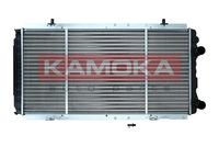 KAMOKA 7705014 - Diámetro de salida 1 [mm]: 38<br>Calidad: ALTERNATIVO<br>Diámetro de entrada 1 [mm]: 38<br>Tipo radiador: Aletas refrigeración soldadas<br>Restricción de fabricante: VALEO<br>Profundidad de red [mm]: 32<br>Longitud de red [mm]: 790<br>Ancho de red [mm]: 408<br>Material: Cobre<br>Material: Plástico<br>