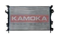 KAMOKA 7705047 - Longitud de red [mm]: 678<br>Ancho de red [mm]: 438<br>Profundidad de red [mm]: 32<br>Material aletas refrigeradoras: Aluminio<br>Material depósitos de agua (radiador): Plástico<br>Tipo radiador: Aletas refrigeración soldadas<br>