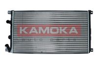 KAMOKA 7705157 - Longitud de red [mm]: 730<br>Ancho de red [mm]: 389<br>Profundidad de red [mm]: 22<br>Material aletas refrigeradoras: Aluminio<br>Material depósitos de agua (radiador): Plástico<br>Tipo radiador: Aletas refrigeración unidas mecánicamente<br>