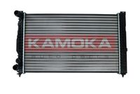 KAMOKA 7705175 - Longitud de red [mm]: 635<br>Ancho de red [mm]: 398<br>Profundidad de red [mm]: 34<br>Material aletas refrigeradoras: Aluminio<br>Material depósitos de agua (radiador): Plástico<br>Tipo radiador: Aletas refrigeración unidas mecánicamente<br>