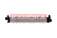 KAMOKA 7750007 - Diámetro de entrada 1 [mm]: 60<br>Diámetro de salida 1 [mm]: 60<br>Tipo radiador: Aletas refrigeración soldadas<br>Calidad: ALTERNATIVO<br>Restricción de fabricante: BEHR<br>Material: Aluminio<br>Longitud de red [mm]: 740<br>Ancho de red [mm]: 128<br>Profundidad de red [mm]: 64<br>