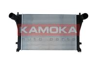 KAMOKA 7750032 - Diámetro de entrada 1 [mm]: 60<br>Diámetro de salida 1 [mm]: 60<br>Tipo radiador: Aletas refrigeración soldadas<br>Calidad: Premium<br>Restricción de fabricante: MAHLE<br>Material: Aluminio<br>Material: Plástico<br>Longitud de red [mm]: 620<br>Ancho de red [mm]: 400<br>Profundidad de red [mm]: 30<br>