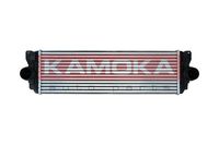 KAMOKA 7750118 - Diámetro de entrada 1 [mm]: 56<br>Diámetro de salida 1 [mm]: 56<br>Tipo radiador: Aletas refrigeración soldadas<br>Técnica conexión: Conexi�n r�pida<br>Calidad: ALTERNATIVO<br>Restricción de fabricante: BEHR<br>Material: Aluminio<br>Material: Plástico<br>Longitud de red [mm]: 640<br>Ancho de red [mm]: 205<br>Profundidad de red [mm]: 62<br>