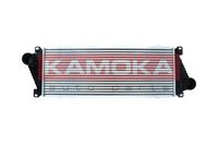 KAMOKA 7750133 - Diámetro de entrada 1 [mm]: 65<br>Diámetro de salida 1 [mm]: 65<br>Tipo radiador: Aletas refrigeración soldadas<br>Calidad: ALTERNATIVO<br>Restricción de fabricante: VALEO<br>Material: Aluminio<br>Material: Plástico<br>Longitud de red [mm]: 717<br>Ancho de red [mm]: 259<br>Profundidad de red [mm]: 30<br>