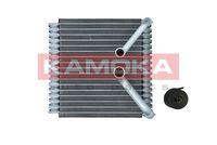 KAMOKA 7770019 - Restricción de fabricante: VISTEON<br>Material: Aluminio<br>Ø entrada [mm]: 17,6<br>Ø salida [mm]: 14,4<br>Longitud de red [mm]: 185<br>Ancho de red [mm]: 214<br>Profundidad de red [mm]: 91<br>