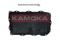 KAMOKA F603301 - Tipo de caja de cambios: 8HP45Z<br>Tipo de caja de cambios: 8HP50Z<br>Tipo de caja de cambios: 8HP70Z<br>Tipo de caja de cambios: 8HP75Z<br>Clase de caja de cambios: Caja automática, 8 marchas<br>Artículo complementario/Información complementaria: con accesorios<br>Artículo complementario/Información complementaria: con junta<br>Artículo complementario / información complementaria 2: con tornillos<br>intervalo de cambio recomendado [km]: 60000<br>intervalo de cambio recomendado [años]: 5<br>