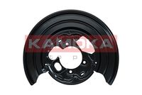 KAMOKA 1180025 - Chapa protectora contra salpicaduras, disco de freno