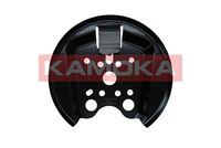 KAMOKA 1180250 - Lado de montaje: Eje trasero izquierda<br>Lado de montaje: Eje trasero, derecha<br>Material: Chapa de acero<br>Referencia artículo par: 11481<br>Peso [kg]: 0,45<br>