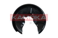 KAMOKA 1180268 - Lado de montaje: Eje delantero, derecha<br>Material: Chapa de acero<br>para diámetro disco de freno [mm]: 345<br>para OE N°: 8E0615312C<br>