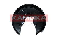 KAMOKA 1180269 - Lado de montaje: Eje trasero izquierda<br>Material: Chapa de acero<br>para diámetro disco de freno [mm]: 255<br>para OE N°: 8E0615611J<br>