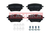 KAMOKA JQ101037 - Variante de equipamiento: Sport brake system<br>Ancho [mm]: 113,7<br>Altura [mm]: 54,2<br>Espesor [mm]: 17,2<br>Número de WVA: 22987<br>Lado de montaje: Eje trasero<br>