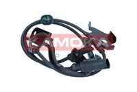 KAMOKA 1060433 - Lado de montaje: Eje delantero, izquierda<br>Referencia artículo par: 9A1162<br>Longitud de cable [mm]: 1021<br>Tipo de sensor: Sensor activo<br>