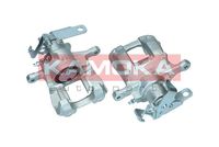 KAMOKA JBC1266 - Lado de montaje: Eje trasero izquierda<br>Diámetro del pistón [mm]: 54<br>Sistema de frenos: BOSCH<br>Material: Fundición gris<br>Tipo de pinza de freno: Pinza de freno (1 émbolos)<br>Número de conexiones: 1<br>Tipo de pinza de freno: Pinza con freno estacionamiento integrado<br>para espesor de disco [mm]: 16<br>Referencia artículo par: JBC1266<br>