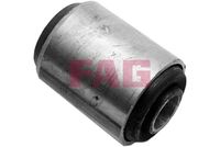 Schaeffler FAG 829011810 - Espesor [mm]: 46<br>Diámetro interior [mm]: 12<br>Diámetro exterior [mm]: 32<br>Diámetro exterior [mm]: 26<br>Material: Caucho/metal<br>Lado de montaje: Eje delantero abajo<br>Peso [kg]: 0,372<br>para OE N°: 77 04 000 681 S1<br>