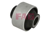 Schaeffler FAG 829038110 - Espesor [mm]: 53<br>Diámetro interior [mm]: 18,3<br>Diámetro exterior [mm]: 55<br>Material: Caucho/metal<br>Lado de montaje: Eje delantero, izquierda<br>Lado de montaje: delante<br>Lado de montaje: debajo<br>Lado de montaje: Eje delantero, derecha<br>Peso [kg]: 0,278<br>