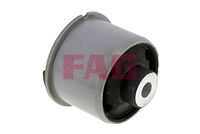 Schaeffler FAG 829056110 - Espesor [mm]: 79<br>Diámetro interior [mm]: 12<br>Diámetro exterior [mm]: 72<br>Material: Caucho/metal<br>Lado de montaje: Eje trasero izquierda<br>Lado de montaje: Eje trasero, derecha<br>Peso [kg]: 0,300<br>