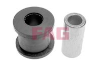 Schaeffler FAG 829015610 - Lado de montaje: Eje delantero<br>Lado de montaje: posterior<br>Tipo de cojinetes: Rodamiento de caucho-metal<br>Tipo de dirección: para brazo oscilante transversal<br>Diámetro interior [mm]: 34<br>SVHC: No existen sustancias SVHC<br>