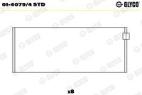 GLYCO 0140794STD - Cojinete de biela