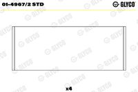 GLYCO 0149672STD - Cojinete de biela