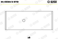 GLYCO 0149803STD - Cojinete de biela