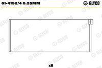 GLYCO 0141524025MM - Cojinete de biela