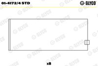 GLYCO 0141724STD - Cojinete de biela