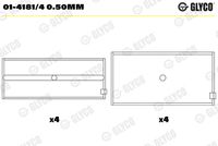 GLYCO 0141814050MM - Cojinete de biela