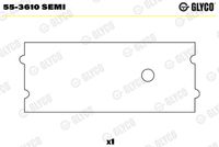 GLYCO 553610SEMI - Casquillo del cojinete, biela