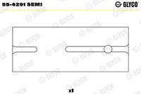 GLYCO 554291SEMI - Casquillo del cojinete, biela