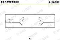 GLYCO 554499SEMI - Casquillo del cojinete, biela