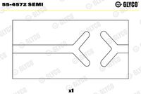 GLYCO 554572SEMI - Casquillo del cojinete, biela