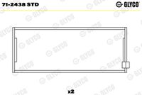 GLYCO 712438STD - Cojinete de biela