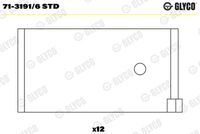 GLYCO 7131916STD - Cojinete de biela