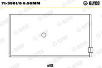 GLYCO 7135616050MM - Cojinete de biela