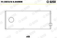 GLYCO 7136136025MM - Cojinete de biela