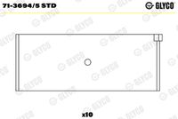 GLYCO 71-3694/5 STD - Cojinete de biela