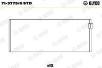 GLYCO 7137756STD - Cojinete de biela