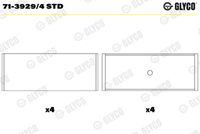 GLYCO 7139294STD - Código de motor: AKL<br>Nº de componente: 71-3694<br>