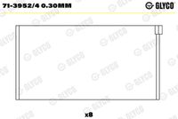 GLYCO 7139524030MM - Código de motor: RHV (DW10TD)<br>Espesor [mm]: 1,83<br>Ancho [mm]: 20<br>Diámetro exterior [mm]: 53,68<br>para un diám. de eje [mm]: 50<br>para un diám. de eje de [mm]: 49,96<br>para diám. carcasa de [mm]: 53,68<br>Diám. carcasa [mm]: 53,7<br>Se requiere adicionalmente artículo Nº: BM1020<br>Se requiere adicionalmente artículo Nº: BM1038<br>Se requiere adicionalmente artículo Nº: BT3012<br>para diámetro de abertura hasta [mm]: 49,98<br>