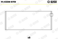 GLYCO 714389STD - Cojinete de biela