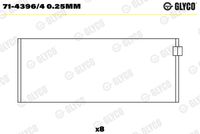 GLYCO 7143964025MM - Cojinete de biela