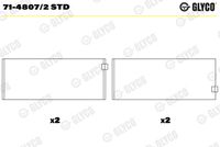 GLYCO 7148072STD - Cojinete de biela