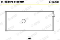 GLYCO 7142366050MM - Cojinete de biela