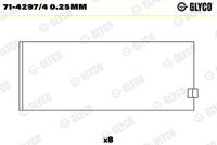 GLYCO 7142974025MM - Cojinete de biela