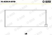 GLYCO 7143114STD - Cojinete de biela