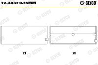 GLYCO 723837025MM - Cojinete de cigüeñal