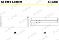 GLYCO 723856025MM - Cojinete de cigüeñal