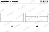 GLYCO 724072025MM - Cojinete de cigüeñal