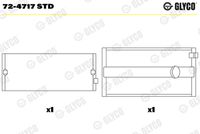 GLYCO 724717STD - Cojinete de cigüeñal